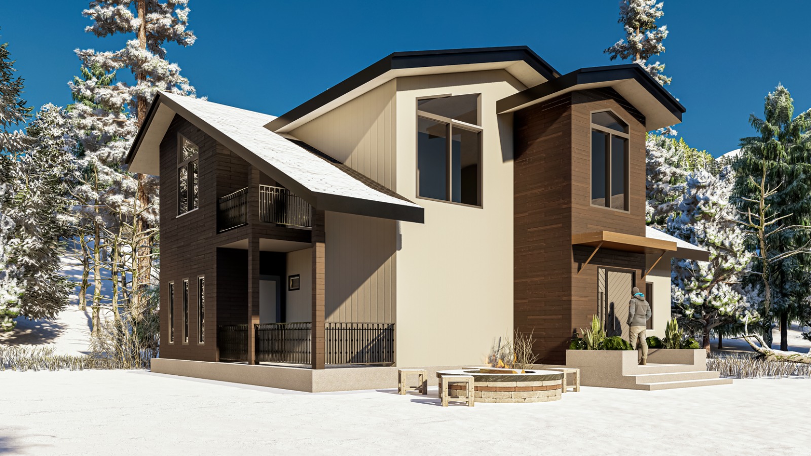 225 m² 3+1 Dubleks Çelik Villa