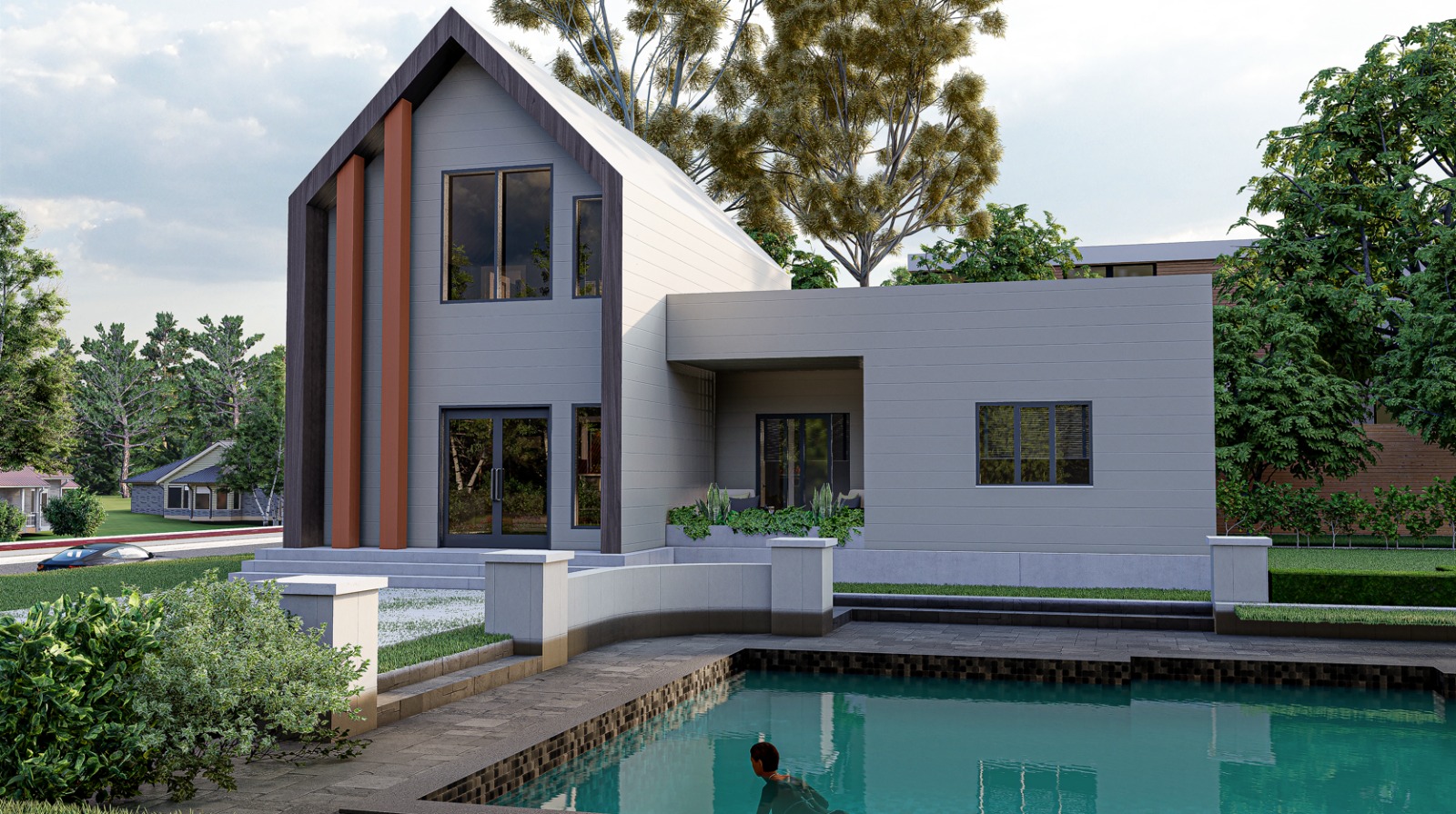 149 m² 3+1 Dubleks Çelik Villa