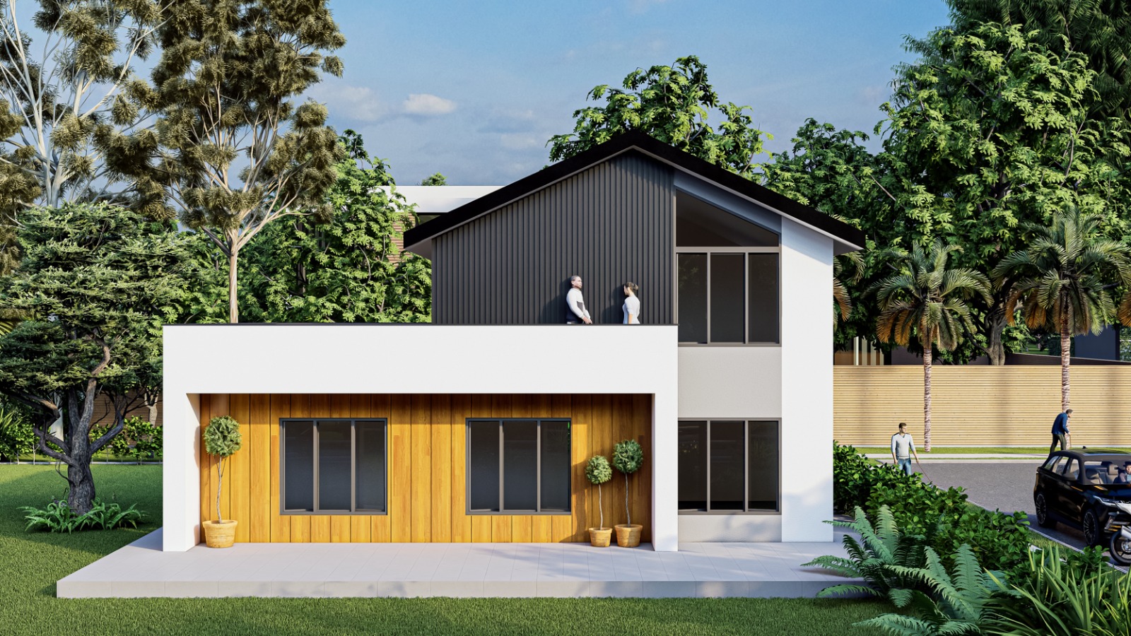 183 m² 3+1 Dubleks Çelik Villa
