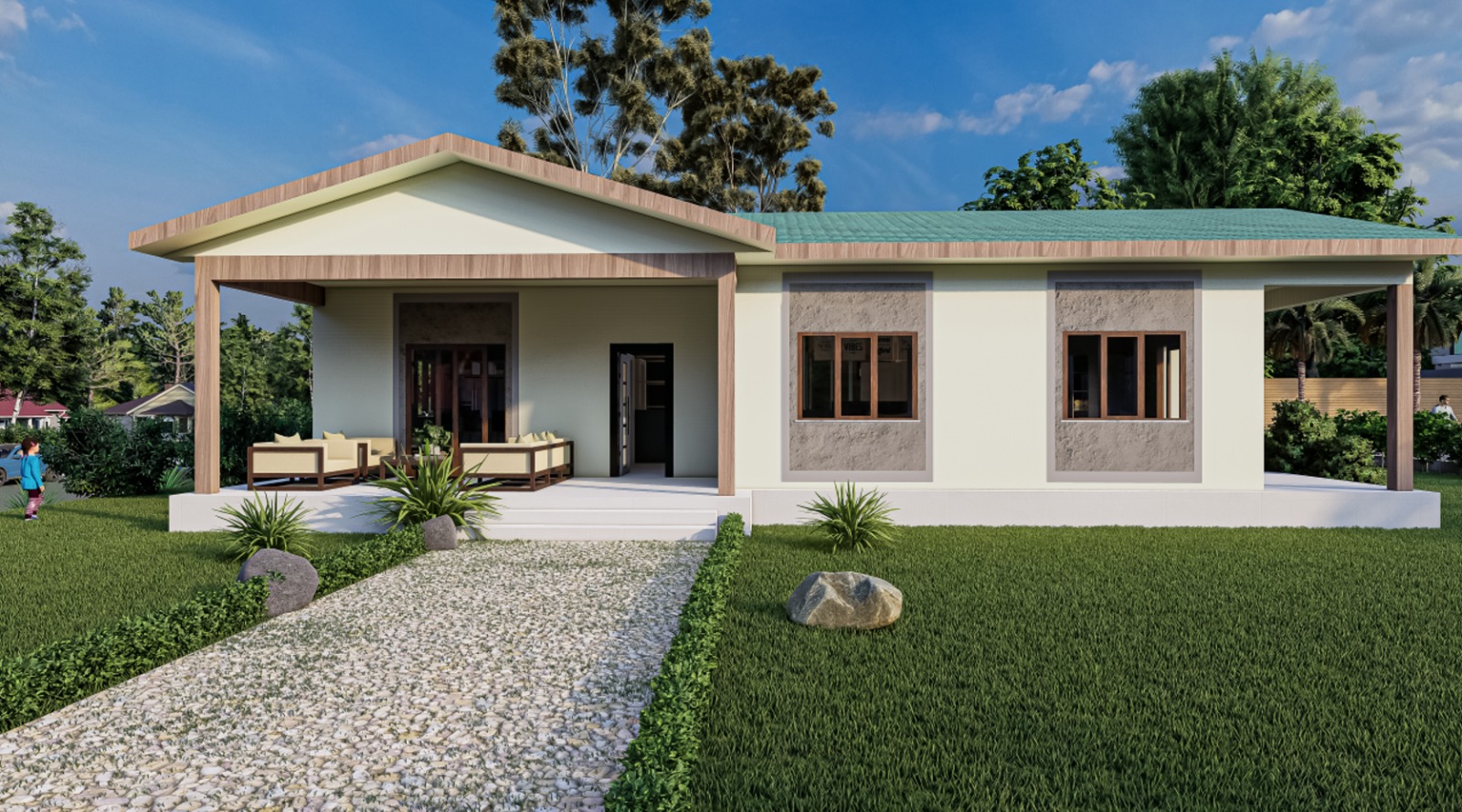 136 m² 3+1 Tek Kat Çelik Ev görsel 3