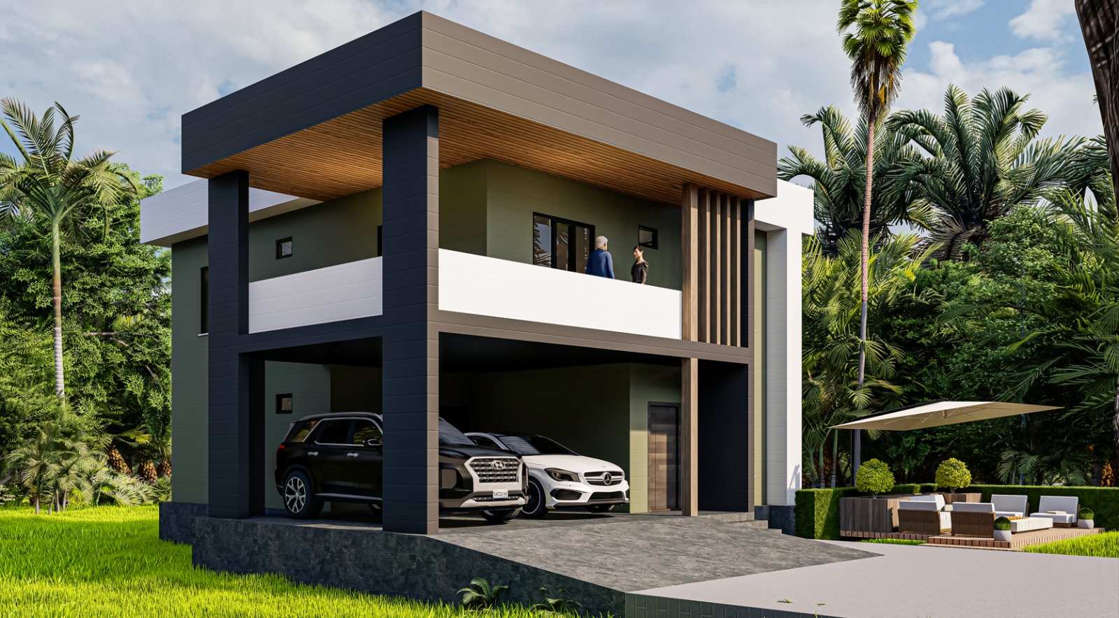 222 m² 5+1 Dubleks Çelik Villa görsel 2