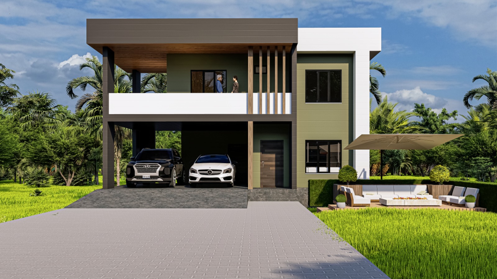 222 m² 5+1 Dubleks Çelik Villa görsel 3