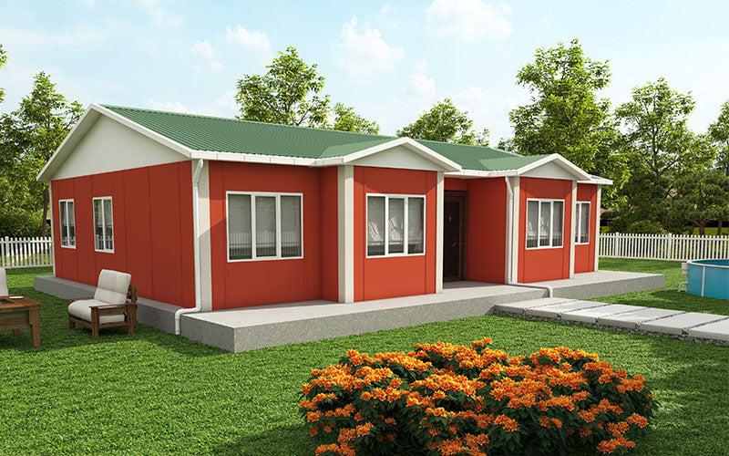 112 m² 3+1 Tek Kat Prefabrik Ev görsel 2
